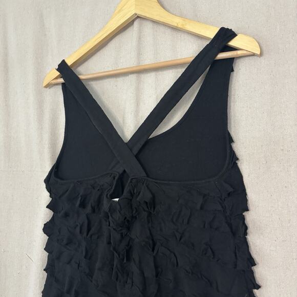 Kimchi Blue Women's Boho Whimsigoth Tiered Ruffle Top Size S Simplicity Chic - Picture 7 of 8